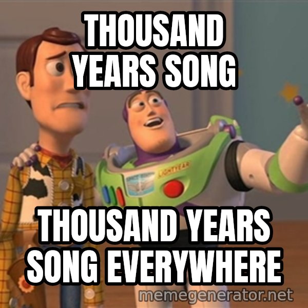 Anonymous, Anonymous Everywhere meme: Thousand years song / thousand years song everywhere