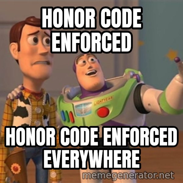 Anonymous, Anonymous Everywhere meme: Honor code Enforced / honor code enforced everywhere