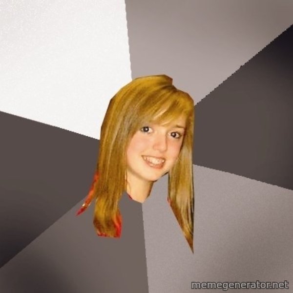 Musically Oblivious 8th Grader meme template