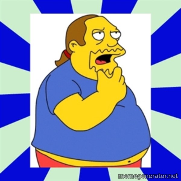 Comic book guy simpsons meme template